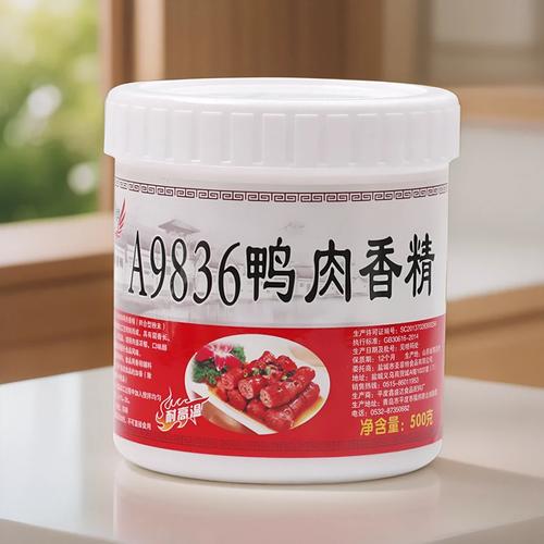 鸭肉香精、香粉在烤鸭与鸭血粉丝汤中的应用及选购指南